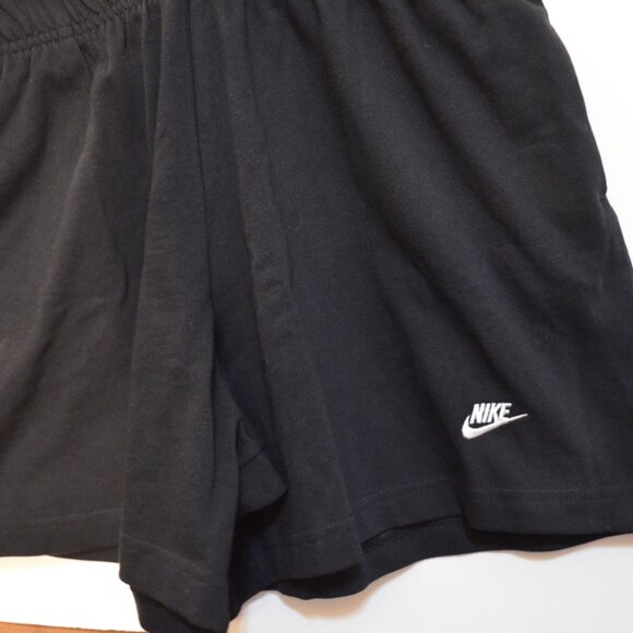 NIKE (WT) Black Romper Shorts 1/2 Front Snaps Cotton Sleeveless Girls Junior XL - Picture 5 of 12
